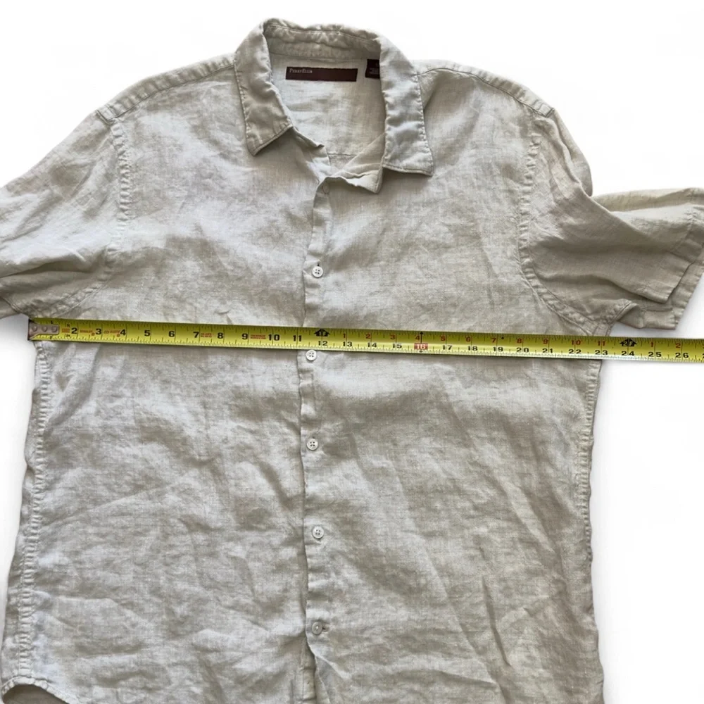 Perry Ellis Gray Casual Button‎ Down Shirt